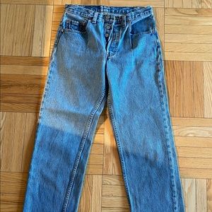 Vintage 80s Women's Levi's 501s.